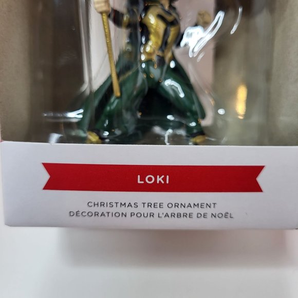 New Hallmark Marvel Loki - Christmas Tree Ornament 2022 Gift - Picture 5 of 13